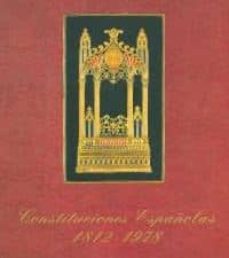 constituciones españolas 1812-1978-9788479431228