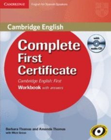 complete first certificate for spanish speakers workbook with ans wers with audio cd-javier laorden-9788483237328