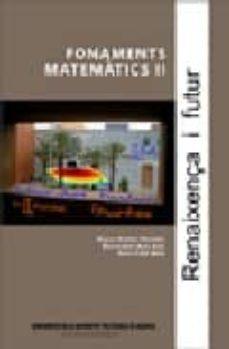 fonaments  matematics ii-miguel alamar penades-9788483633328