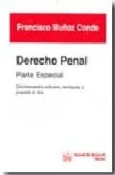 derecho penal parte especial (16ªed.)-francisco muñoz conde-9788484569428