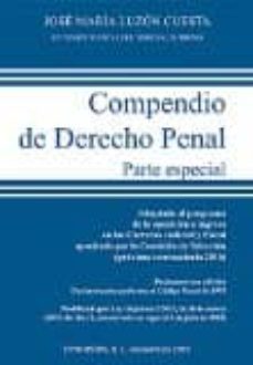 compendio de derecho penal. parte especial (19ª ed.)-jose mª luzon cuesta-9788490855928