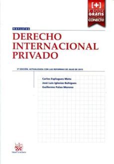 derecho internacional privado 9ª edicion-9788491191728