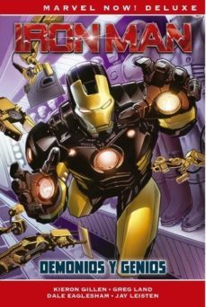 iron man de kieron gillen 1: demonios y genios-greg land-kieron gillen-dale eaglesham-9788491678328