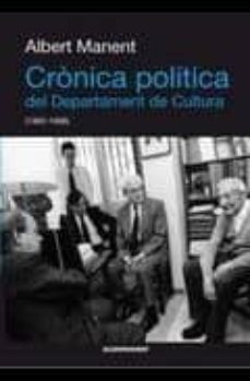 cronica politica del departament de cultura-9788493779528