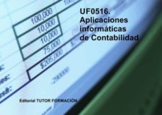 aplicaciones informaticas de contabilidad. uf0516-9788494244728