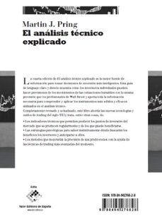 el analisis tecnico explicado-martin j. pring-9788494276828