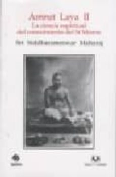 armut laya ii. la ciencia espiritual del conocimiento del si mism o-sri siddharameshwar maharaj-9788496808928