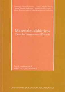 materiales didacticos: derecho internacional privado-marta requejo isidro-9788498872828
