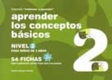 aprender 02(color) nivel los conceptos basico-9788498963328