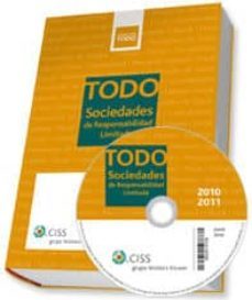 todo sociedades de responsabilidad limitada 2011:2012 (incluye cd -rom)-joaquim castañer codina-vivianna coloma costa-9788499543628