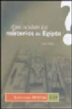 ¿que ocultan los misterios de egipto?-9789501740028