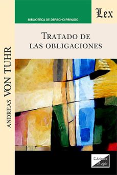 tratado de obligaciones-andreas von tuhr-9789564075228