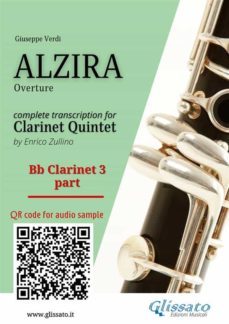 bb clarinet 3 part of "alzira" for clarinet quintet (ebook)-9791221376128
