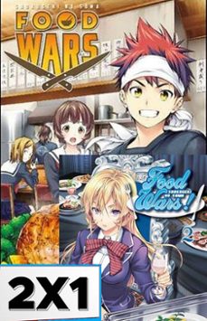 pack food wars (libros 1 y 2)-yuto tsukuda-shun saeki-8424248927738