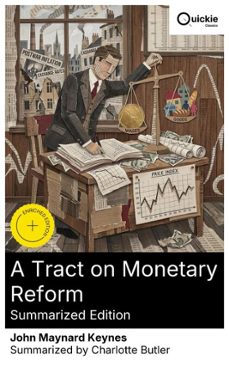 a tract on monetary reform (summarized edition) (ebook)-john maynard keynes-8596547881438