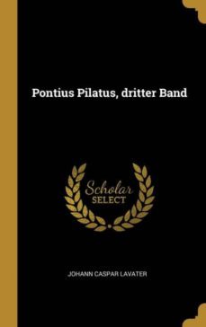 pontius pilatus dritter band-9780341279938