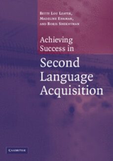 achieving success in second language acquisition-9780521546638