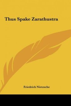 thus spake zarathustra-9781161482638