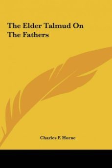 the elder talmud on the fathers-9781161548938