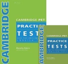 camb pet practice test alum+key+cd-9781408060438