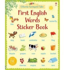 first words sticker book-9781409586838