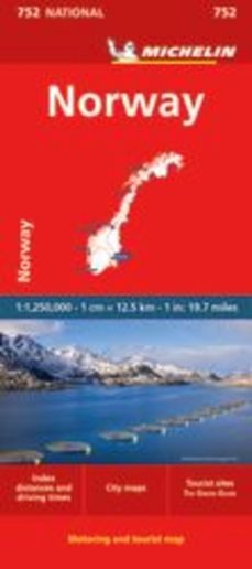 mapa national norway 2022 (11752)-9782067259638