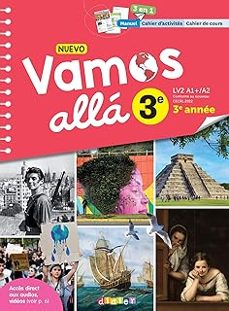 nuevo vamos alla 3e : lv2, a1+-a2 : conforme au nouveau cecrl 2022, 3e année-9782278106738