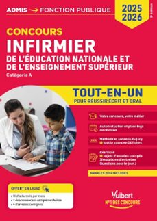 concours infirmier de l'education nationale et de l'enseignement superieur - tout-en-un (ebook)-9782311219838