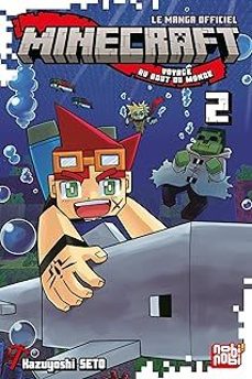 minecraft, le manga officiel : voyage au bout du monde. vol. 2-kazuyoshi seto-9782384963638