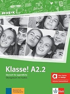 klasse! a2.2  deutsch für jugendliche  -hybride allango--9783126073738