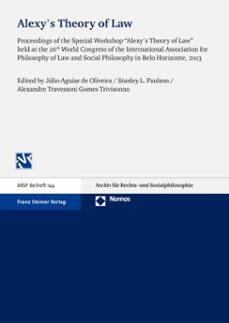 alexy's theory of law (ebook)-9783515110938