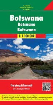 botsuana, mapa de carreteras: escala: 1:1.500.000-9783707912838
