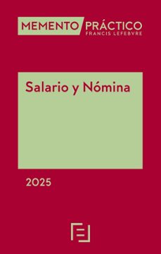 memento salario y nomina 2025-9788410431638
