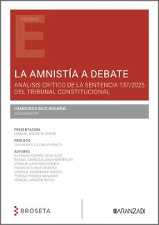la amnistía a debate-manuel broseta dupre-9788410857438