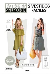 patrones seleccion 1. patron de costura 2 vestidos faciles-9788410981638