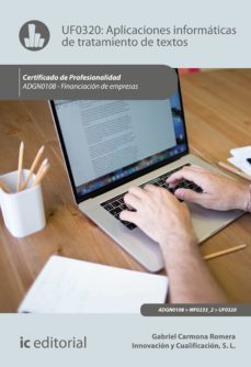 aplicaciones informaticas de tratamiento de textos. adgn0108 (ebook)-gabriel carmona romera-9788411030038