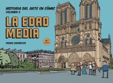 historia del arte en comic. la edad media-pedro cifuentes-9788412079838