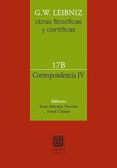 correspondencia iv (vol. 17 b)-g.w. leibniz-9788413699738