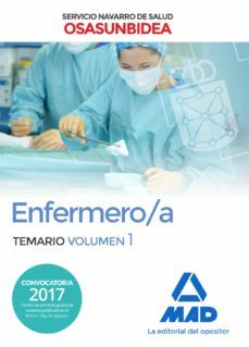 enfermero/a del servicio navarro de salud-osasunbidea. temario volumen 1-9788414213438