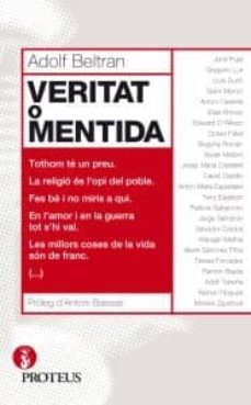 veritat o mentida-adolf beltran-9788415047438
