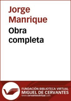 obra completa (ebook)-jorge manrique-9788415348238