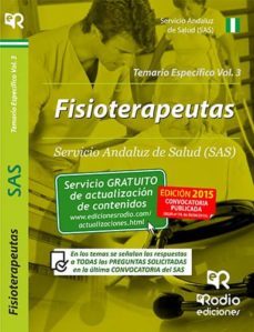 fisioterapeutas del sas. temario especifico. volumen 3-9788416232338