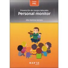 prevencion de riesgos laborales: personal monitor-alba ramirez soriano-9788417903138