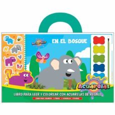 en el bosque. libros para leer y colorear con acuarelas-9788418697838