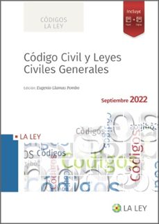 (i.b.d.) codigo civil y leyes civiles generales 2022-eugenio llamas pombo-9788419032638