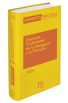 memento práctico ejercicio profesional de la abogacía y la procura 2024-9788419573438