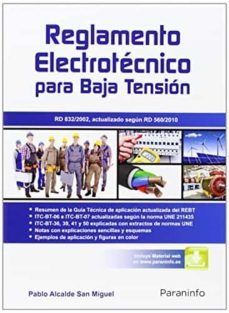 reglamento electrotecnico para baja tension-pablo alcalde san miguel-9788428336338