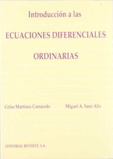 introduccion a las ecuaciones diferenciales ordinarias (ebook)-celso martinez carracedo-9788429198591