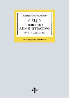 derecho administrativo (ebook)-miguel sanchez moron-9788430993338