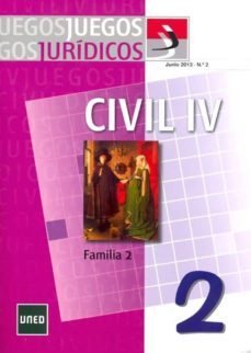 juegos juridicos. derecho civil iv: familia 2-teresa bendito cañizares-9788436266238